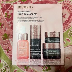 Biossance rapid radiance set